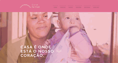 Desktop Screenshot of casademae.com.br