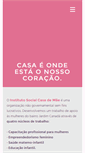 Mobile Screenshot of casademae.com.br