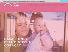 Tablet Screenshot of casademae.com.br